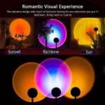 USB ELECTRIC OPERATED 16-COLOURS (RGB) SUNSET PROJECTION LIGHT - Image 2