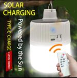 SOLAR/USB RECHARGEABLE MULTIPURPOSE BIG LED LIGHT