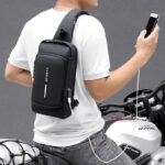 ANTI-THEFT MULTIFUNCTION WATERPROOF TRAVEL PACK MESSENGER CROSSBODY UNISEX BAG  (SLING CREST BAG) - Image 3
