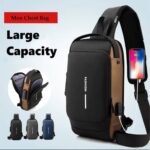 ANTI-THEFT MULTIFUNCTION WATERPROOF TRAVEL PACK MESSENGER CROSSBODY UNISEX BAG  (SLING CREST BAG)