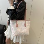 FLORRIE FASHION QUALITY TOTE BAG (Comes with inner linen and zipper)