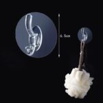 10PCS/SET ADHESIVE STRONG CIRCULAR WALL HOOK (HOOK 007) - Image 4