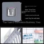 10PCS MULTIFUNCTION TILES SUCTION ‘SINGLE’ HANGER/WALL HOOK (HOOK 010)