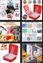 TILE/METAL/WOOD CERAMIC MINI DOUBLE SIDED TAPE (50pcs)