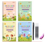 MAGIC GROOVE PRACTICE COPY/CALLIGRAPHY BOOK SET  (COPYBOOK 001)