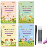 MAGIC GROOVE PRACTICE COPY/CALLIGRAPHY BOOK SET  (COPYBOOK 001)