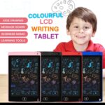 12 INCHES LCD ERASABLE COLOURFUL WRITING BOARD/TABLET FOR KIDS/ART PAINTING TOOL