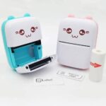 RECHARGEABLE MINI PRINTER  WITH FULL ACCESSORIES 
📌 (with 4 Coloured & 10 White Thermal Papers + 6 Pens) - Image 3
