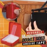 50PCS TILE / METAL/ WOOD/ CERAMIC  RECTANGULAR DOUBLE SIDED TAPE