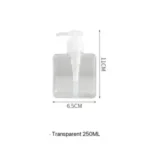 CONVENIENCE MULTIPURPOSE HAND PUMP SOAP/SHAMPOO/CREAM REFILLABLE BOTTLE DISPENSER ( A durable Plastic) - Image 3