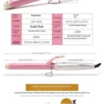 PURE GOLD (80W) PROFESSIONAL HAIR CURLER - Image 4