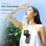 100-SPEED COOLING DIGITAL DISPLAY RECHARGEABLE HANDHELD FAN (FOLDABLE) - Image 4