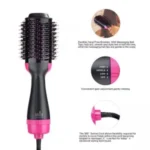 4in1 PROFESSIONAL HOT AIR BRUSH – (DRYER/COMB/CURLER/STRAIGHTENER) - Image 4