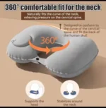 INFLATABLE INDOOR & OUTDOOR U-SHAPE PORTABLE NECK PILLOW