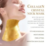 24K GOLD COLLAGEN CRYSTAL NECK MASK - Image 8