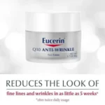 EUCERIN Q10 ANTI-WRINKLE FACE CREAM FOR DAY & NIGHT SKINCARE SOLUTION (48G) - Image 4