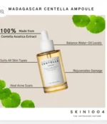 SKIN1004 MADAGASCAR CENTELLA ASIATICA 100% AMPOULE FACE SERUM - Image 3