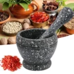 2PCS/SET MULTIPURPOSE WOODEN MORTAR & PESTLE AS KITCHEN/BEAUTY TOOL - Image 10
