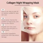 HOYGI COLLAGEN OVERNIGHT WRAPPING MASK (FACE BEAUTY MASK) - Image 5