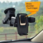 360° ROTATION ADJUSTABLE CAR DASH SUCTION PHONE HOLDER - Image 2