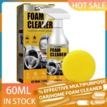 RAYHONG EFFECTIVE MULTIPURPOSE 
CAR/HOME FOAM CLEANER SPRAY (60ML)