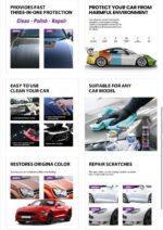 HOMONTH 3in1 HIGH PROTECTION SHINE QUICK CERAMIC CAR SHIELD COATING SPRAY (100ML) - Image 5