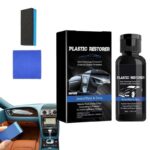 HOMONTH PLASTIC RESTORER  - CAR REFURBISHMENT/UPHOLSTERY POLISHING AGENT (5OML) - Image 2