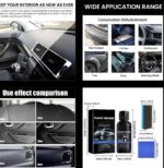 HOMONTH PLASTIC RESTORER  - CAR REFURBISHMENT/UPHOLSTERY POLISHING AGENT (5OML) - Image 3