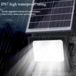 SOLAR FLOOD LIGHT WITH REMOTE CONTROL (500W) - Image 12