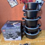 10PCS UCC LIFE HIGH QUALITY LASTING GRANITE COOKWARE/POT SET (UC4110)