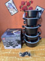 10PCS UCC LIFE HIGH QUALITY LASTING GRANITE COOKWARE/POT SET (UC4110)