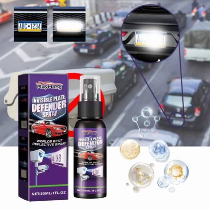 RAYHONG INVISIBLE PLATE DEFENDER SPRAY (30ML) - WORLD BEST REFLECTIVE SPRAY