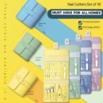 16PCS STAINLESS STEEL FULL-FUNCTION PEDICURE / MANICURE SET
WITH LEATHER CASE - Image 3