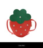 1Pc FASHION STUD STRAWBERRY SHAPE MINI GIRLS SHOULDER/CROSSBODY BAG - Image 7