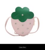 1Pc FASHION STUD STRAWBERRY SHAPE MINI GIRLS SHOULDER/CROSSBODY BAG - Image 6