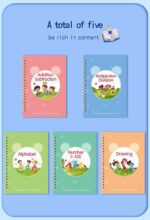5 BOOKS/SET MAGIC ERASABLE CALLIGRAPHY KIDDIES EDUCATIONAL GIFT SET - Image 2