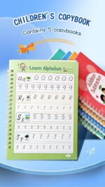 5 BOOKS/SET MAGIC ERASABLE CALLIGRAPHY KIDDIES EDUCATIONAL GIFT SET - Image 4