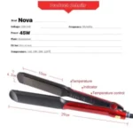 NOVA PROFESSIONAL HAIR STRAIGHTENER - Image 7