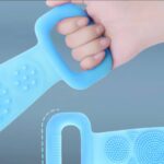 70CM DOUBLE-SIDED SILICONE BODY SPONGE / BACK SCRUBBER - Image 4