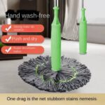 WET & DRY HANDHELD LONG MICROFIBER FLOOR MOP (BIG SIZE)