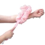 LUXURIOUS NYLON MESH LONG-HANDLE SCRUBBING & EXFOLIATING ADULT SPONGE - Image 3
