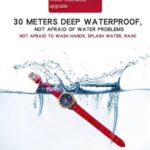 FEMININO FASHION LEATHER WATERPROOF FEMALE WRIST WATCH