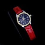 FEMININO FASHION LEATHER WATERPROOF FEMALE WRIST WATCH - Image 2