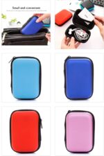 PORTABLE HANDY ESSENTIALS POUCH FOR EARPHONES/PHONE CABLES - Image 3