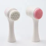 3D MANUAL DOUBLE SIDED SILICONE/FIBRE FACE SCRUBBING BRUSH - Image 3