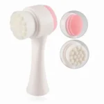 3D MANUAL DOUBLE SIDED SILICONE/FIBRE FACE SCRUBBING BRUSH - Image 5