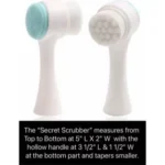 3D MANUAL DOUBLE SIDED SILICONE/FIBRE FACE SCRUBBING BRUSH - Image 6