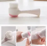 3D MANUAL DOUBLE SIDED SILICONE/FIBRE FACE SCRUBBING BRUSH - Image 7