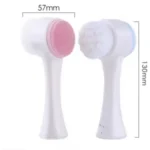 3D MANUAL DOUBLE SIDED SILICONE/FIBRE FACE SCRUBBING BRUSH - Image 10