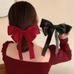 KOREAN LARGE BOW FEMALE FASHION HAIR CLIP